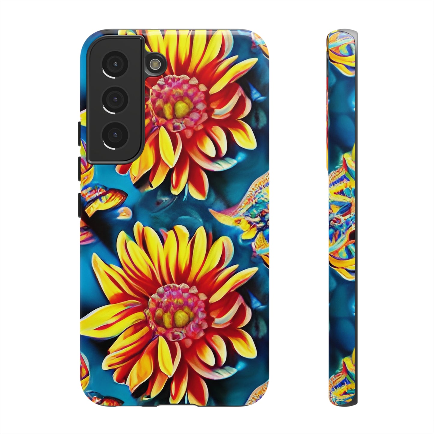 Yellow Flower Tough Cases