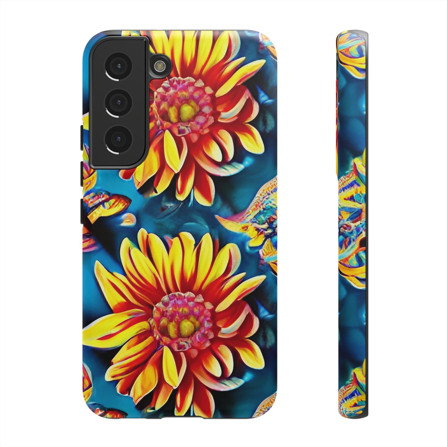 Yellow Flower Tough Cases